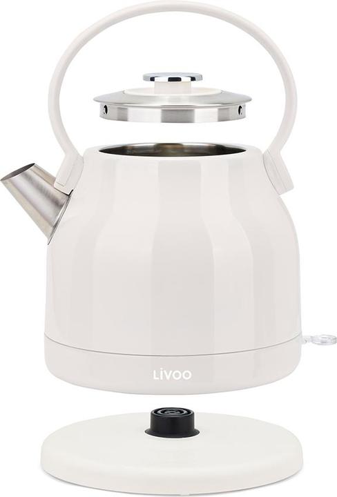 Actual product image Livoo Retro kettle (1.50 l, EU plug)