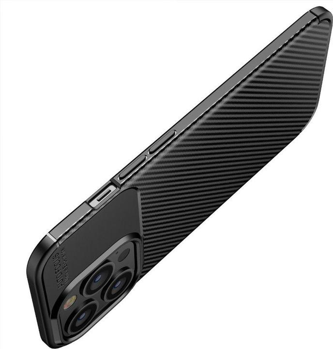 Produktbild OEM Back panel cover Case CARBON PREMIUM for IPHONE 11 Pro black (Apple iPhone 11 Pro)