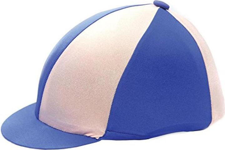 Produktbild Hy LycraReithelmüberzug seidig glänzend zweifarbig (One Size)