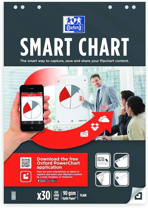Produktbild Oxford Smart Chart (90 g/m², 98 x 65 cm, 1 x)