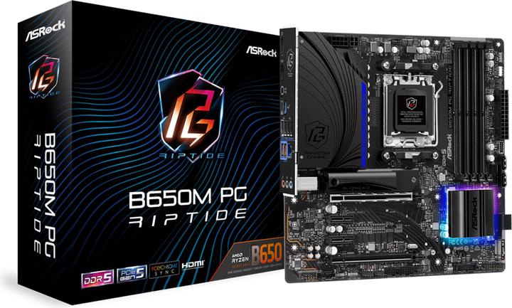 Immagine prodotto AsRock B650M PG Riptide (AM5, AMD B650, mATX)