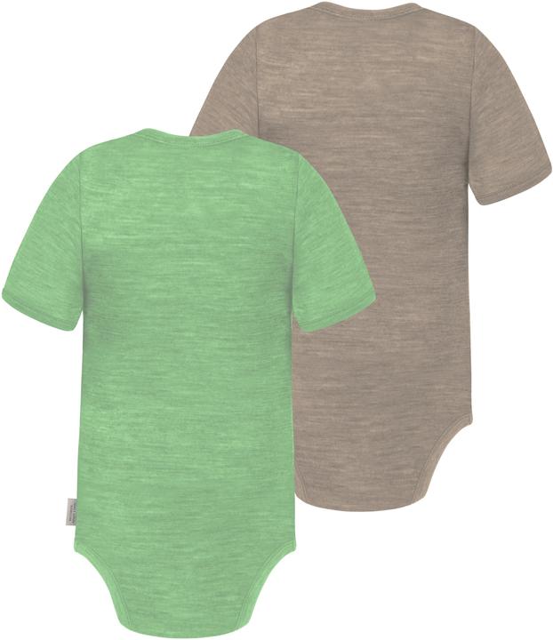 Immagine prodotto Normani Set di 2 body baby merino a maniche corte "Tauranga" - 9293 (92)