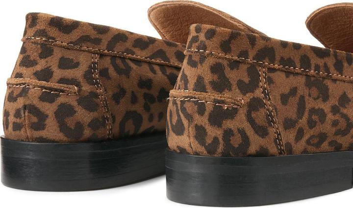 Actual product image La Redoute Collections Signature Ledermokassins mit Leopardenmuster (41)