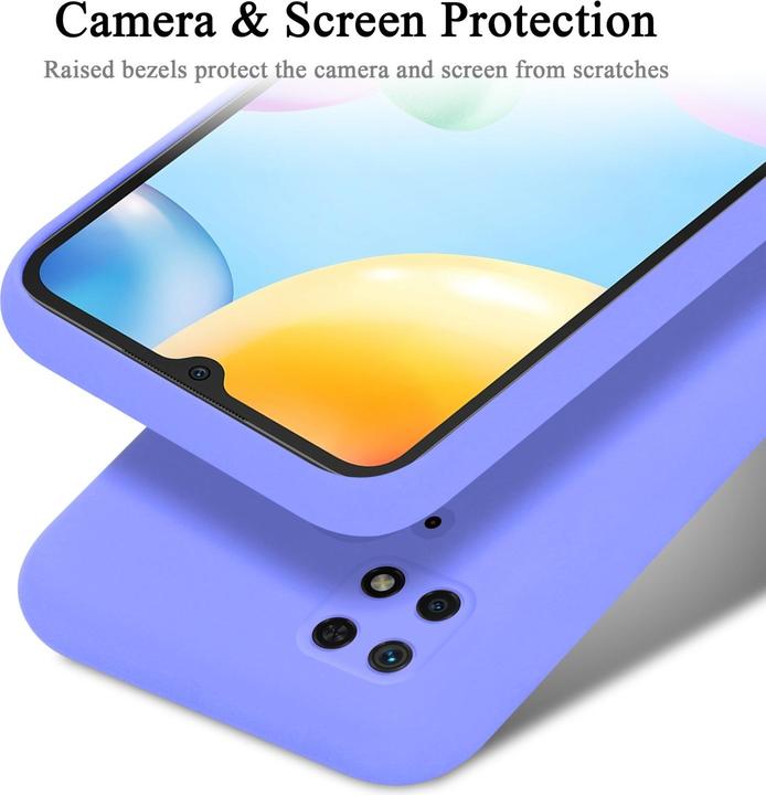 Produktbild Cadorabo TPU Liquid Silicone Case Hülle für Xiaomi RedMi 10C / POCO C40 (Xiaomi Poco C40, Xiaomi Redmi 10C)