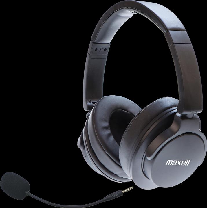 Maxell Bass 13 Wireless Bluetooth Headphones Black (20 h, Wireless)
