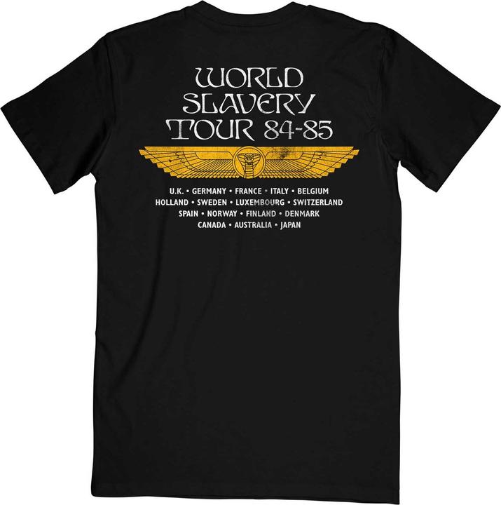 Actual product image Music Brand Powerslave World Slavery Tour TShirt (M)