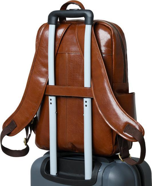 Image du produit Only-Bags.Store Sac à dos en cuir de luxe, Tan