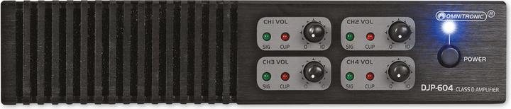 Produktbild Omnitronic DJP-604 4-Kanal Class-D Endstufe (Verstärker)