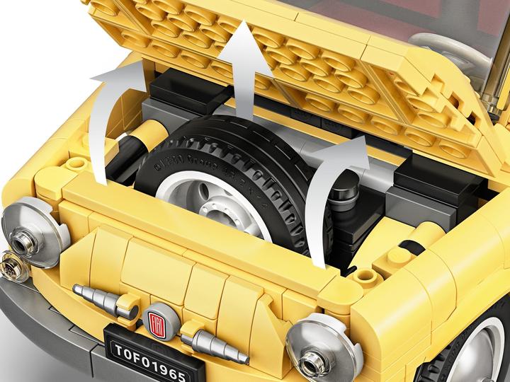 Actual product image LEGO Fiat 500 (10271, LEGO Creator Expert, LEGO Rare Sets)