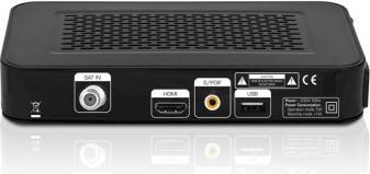 Actual product image Opticum HDTV DVB-S Receiver HD-S50 HDMI 1080i, USB