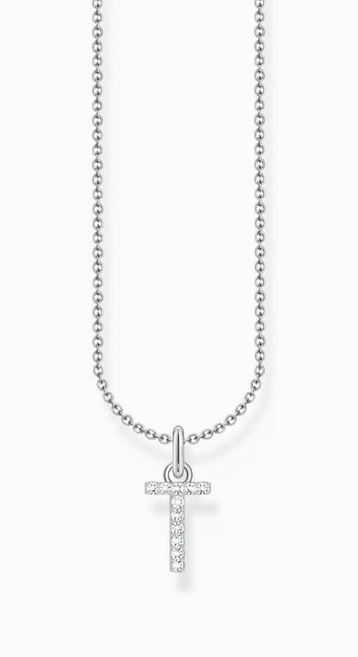 Immagine prodotto Thomas Sabo Catena con ciondolo a forma di lettera T in argento (Argento 925, 38 - 45 cm)