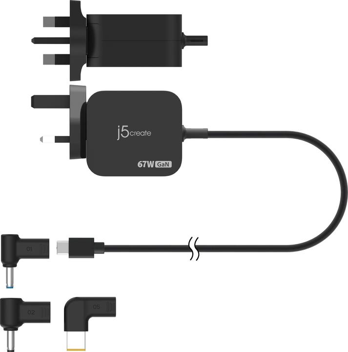 Actual product image j5Create JUP1565DCF3A-FN (67 W)