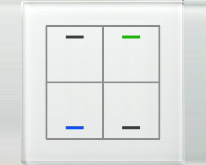 Actual product image MDT Glass button