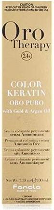 Produktbild Fanola Color Keratin Oro Puro 11/1 Super Rubio Platino Ceniza 100ml (11.1 Super Platinum Ash Blonde)