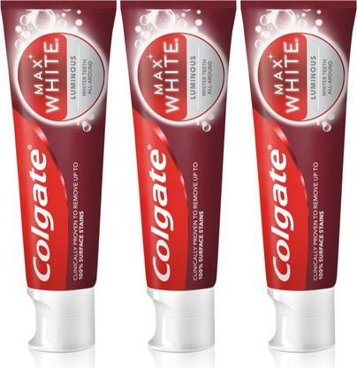 Colgate Whitening toothpaste Max White Luminous 3 x 75 ml (75 ml)