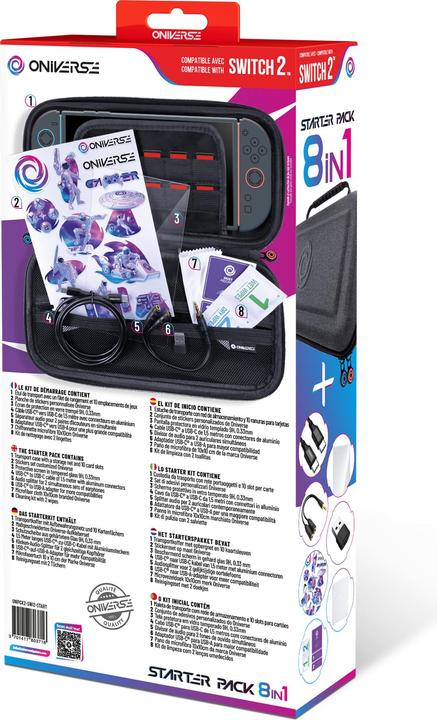 Actual product image Oniverse Switch 2™ 8 in 1 Starter-Pack - Gaming-Zubehör (Switch)