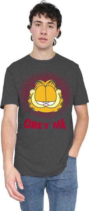 Actual product image Garfield Unisex Adult Obey Me T-Shirt (XXL)