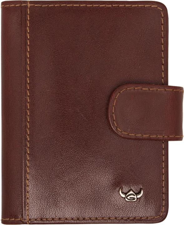 Actual product image Golden Head Colorado - RFID Credit Card Case with Latch Tabacco