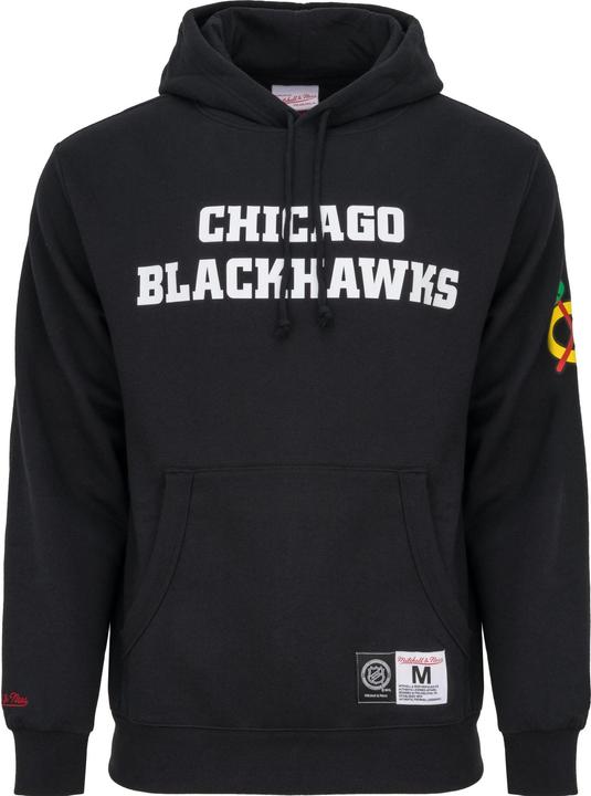 Mitchell & Ness Fleece Hoody - GAME TIME Chicago Blackhawks