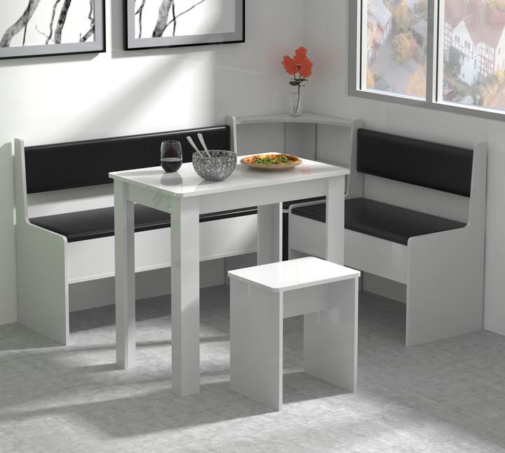 Image du produit VCM Groupe de bancs d'angle Groupe de sièges Esal Mini (153 x 123 x 80 cm)