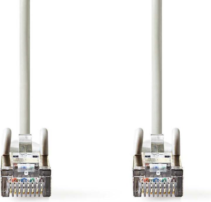 Produktbild Nedis Netzwerkkabel CAT5e SF/UTP R J45 Stecker - RJ45 Stecker (SF/UTP, CAT5e, 1 m)