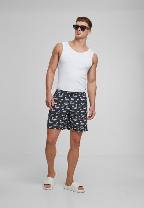 Produktbild Urban Classics Pattern Swim Shorts - 4984 (S)
