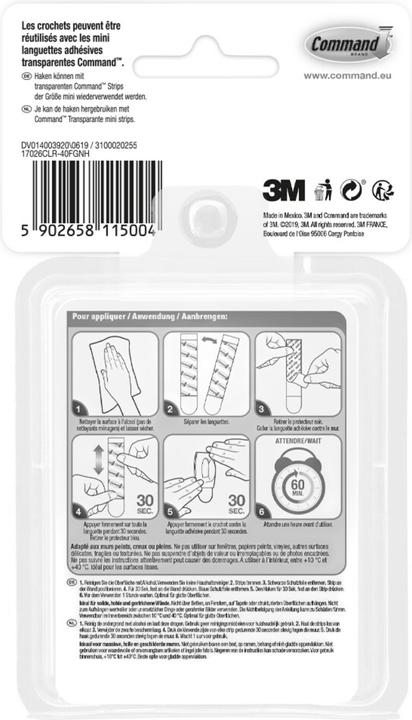Produktbild Command Dekorations-Clips (20 g, 40 ml)
