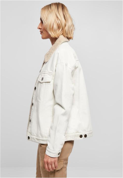 Produktbild Urban Classics Ladies Oversized Sherpa Denim Jacket - 19395 (5XL)