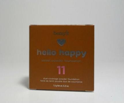 Actual product image BeneFit Cosmetics Hello Happy Velvet Powder Foundation No.11