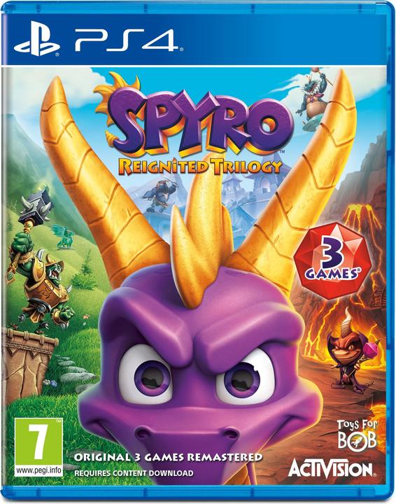 Actual product image Activision Spyro Reignited Trilogy (Nordic) (PS4, DE)