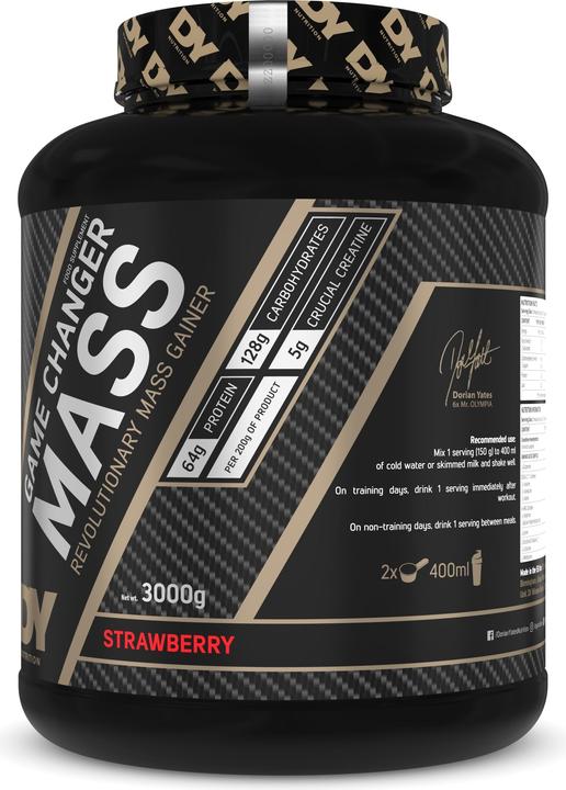Produktbild DY Nutrition Game Changer Mass (Erdbeere, 3000 g)