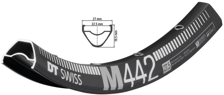 Produktbild DT Swiss M 442 MTB Felge 27.5" (27.50")
