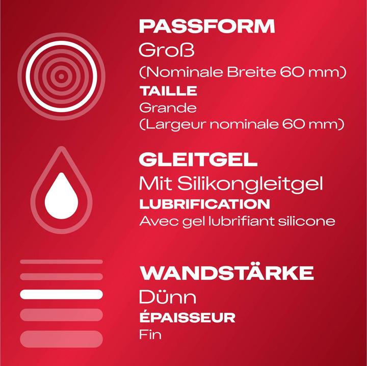 Actual product image Durex Gefühlsecht XXL (30 pcs.)