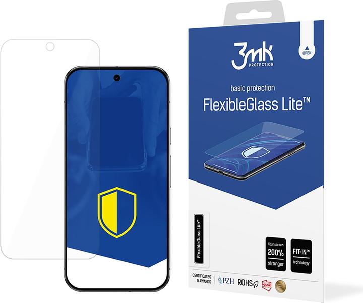 Actual product image 3MK FlexibleGlass Lite pro Google Pixel 9 Pro XL (5903108603713) (1 Piece, Google Pixel 9 Pro XL)