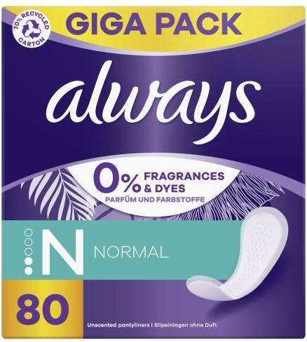 Produktbild Always Daily Normal (80 x)