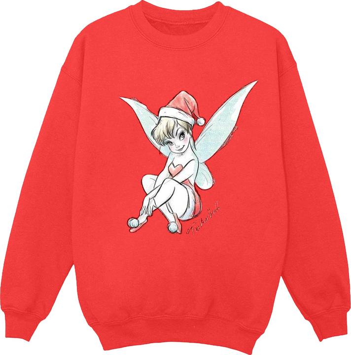Disney Tinkerbell Christmas Fairy Sweatshirt Mädchen