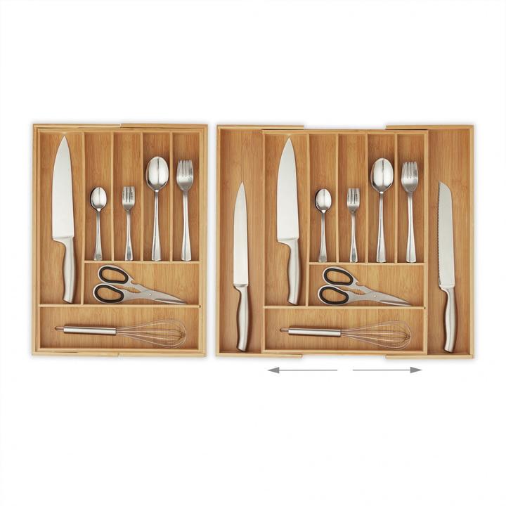Actual product image Relaxdays Besteckkasten