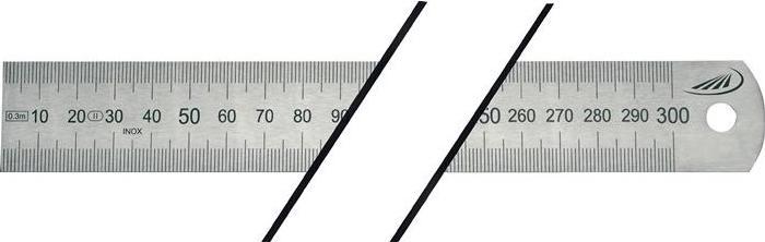 Helios Preisser Stahlmassstab Länge 1000 mm rostfreier Stahl biegsam Teilung A = mm/mm (100 cm)