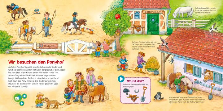 Produktbild Bookii WAS IST WAS Kindergarten Komm mit auf den Ponyhof! (Deutsch, Sandra Noa, Benjamin Schreuder, 2019)