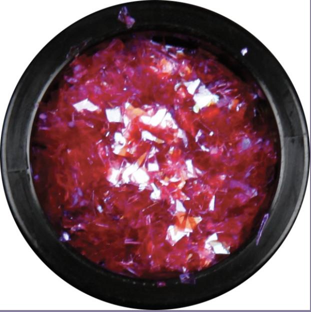Actual product image BrillBird Vivid Ice Foil - Fuchsia (Fuchsia)