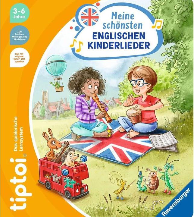 tiptoi Meine schönsten englischen Kinderlieder (Deutsch, Englisch, Patrick Fix, Cee Neudert, 2023)