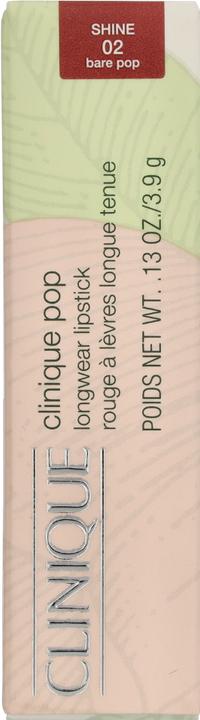 Image du produit Clinique Pop Longwear Lipstick Shine Bare Pop (Bare Pop)
