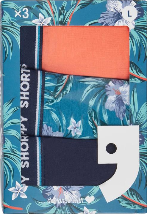 Immagine prodotto Happy shorts Maglia con pantaloni retrò (L, confezione da 3)