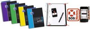 Actual product image Oxford Activebook Student (A4+, Checked, Hardcover)