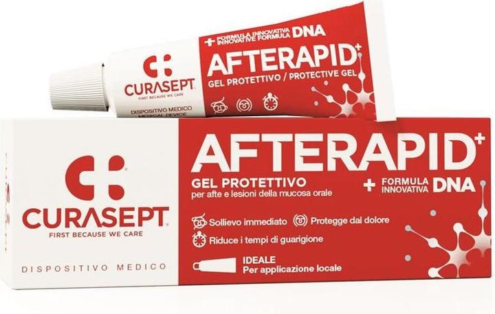 Immagine prodotto Curasept AFTE RAPID DNA Gel 10 ml (1 x, 10 ml, 2 g)