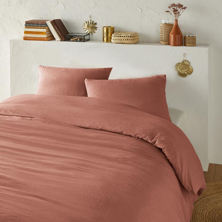 Produktbild La Redoute Interieurs Microfibre Lavee (Bettwäsche Set, 140 x 200 cm)