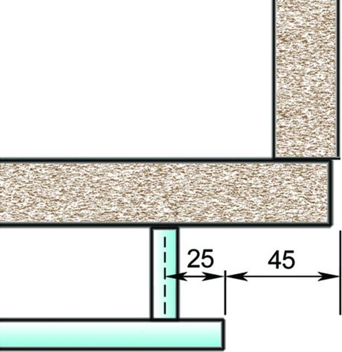 Productafbeelding Werkstarck Meubelgrepen ø 12 mm speciaal voor elementbreedtes of corpushoogtes