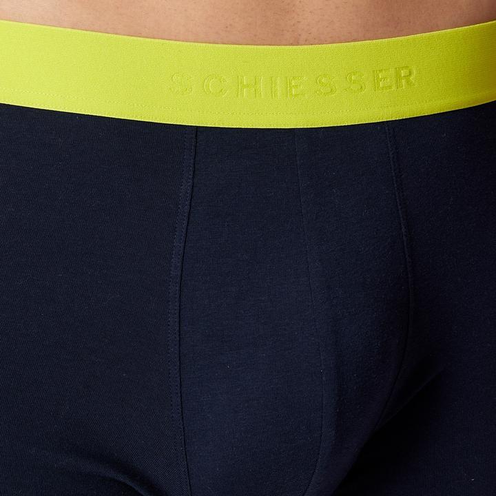 Actual product image Schiesser 3er Pack 95/5 Organic Cotton Retro Short / Pant (8, pack of 3)