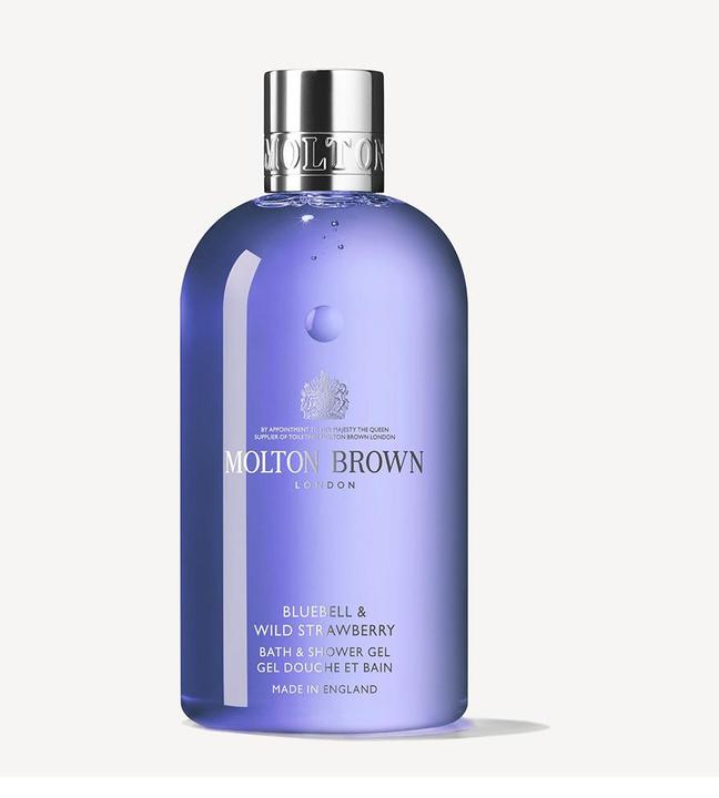 Actual product image Molton Brown Bluebell & Wild Strawberry Bath & Shower Gel (300 ml)
