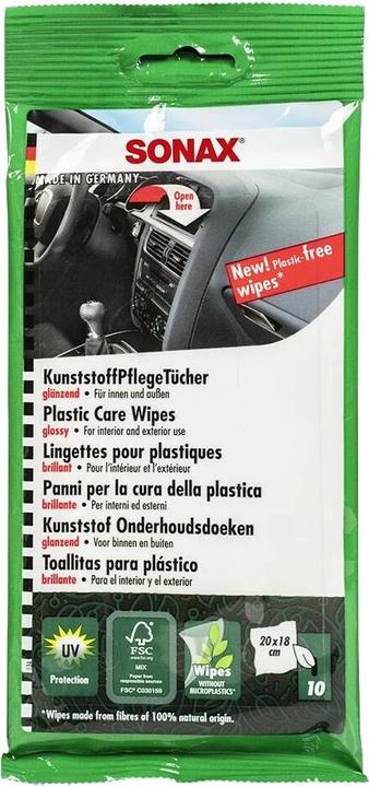 Immagine prodotto Sonax Panni di plastica "lucidi" in confezione da 10 pezzi.